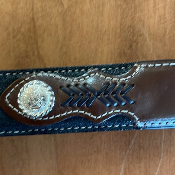NOCONA NWOT Genuine Leather Western Belt Size 38